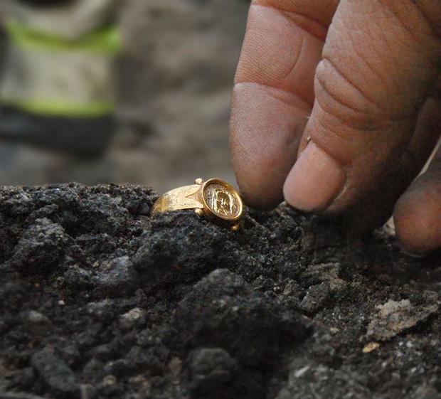 Gold ring found in Sweden about 500 years after 