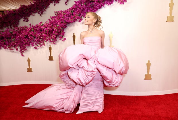 Ariana Grande attends the 96th Annual Academy Awards