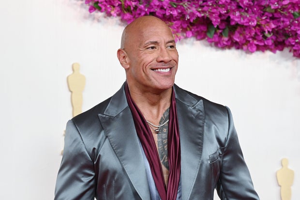 Dwayne Johnson at the 96th Annual Academy Awards