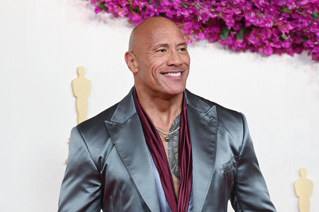 Dwayne Johnson at the 96th Annual Academy Awards 