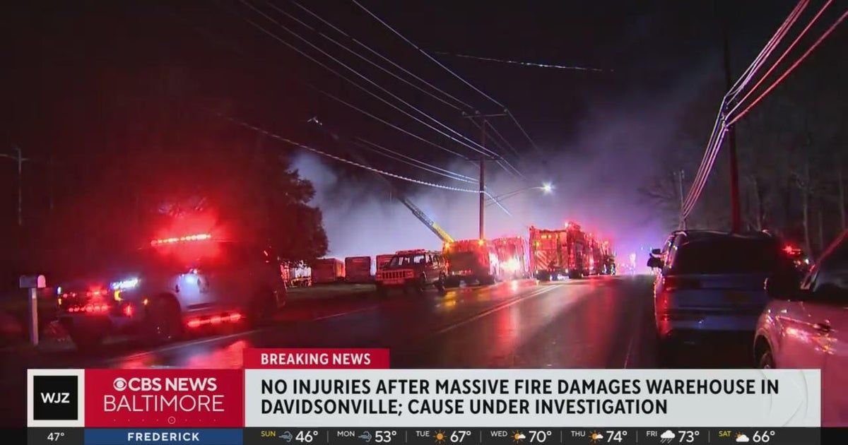 Firefighters respond to two-alarm fire in Anne Arundel County - CBS ...