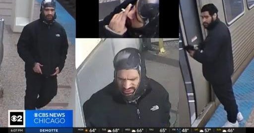 Robbery suspect seen near CTA stops near the Loop - CBS Chicago