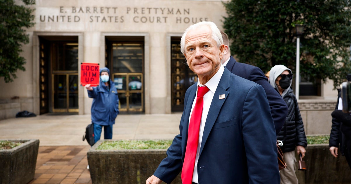Peter Navarro, former Trump White House adviser, ordered to report to federal prison by March 19