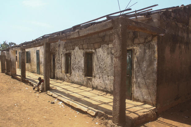 A general view of Kuriga school, in northern Nigeria's Kaduna state, March 8, 2024, after more than 280 pupils were kidnapped by gunmen. 