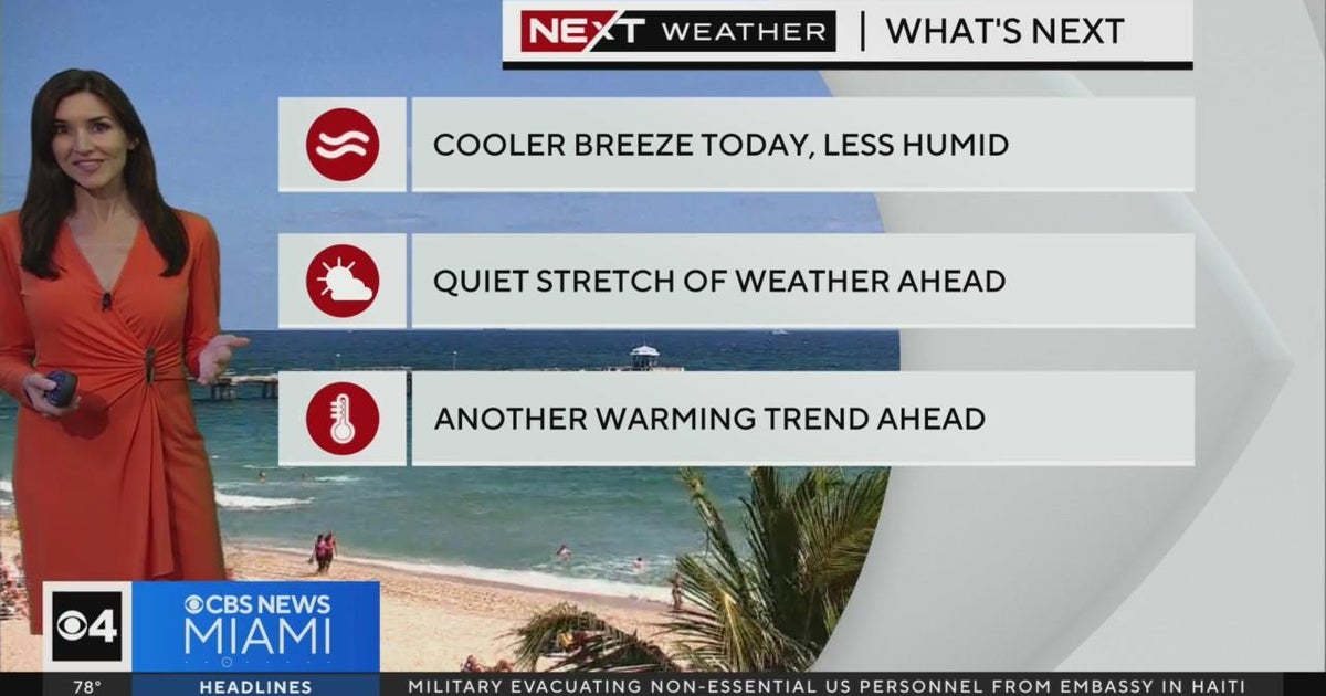 Miami Weather for Monday 3/11/2024 12PM - CBS Miami