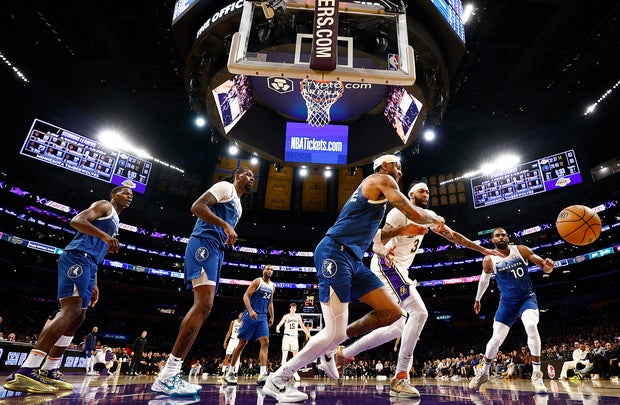 Minnesota Timberwolves v Los Angeles Lakers