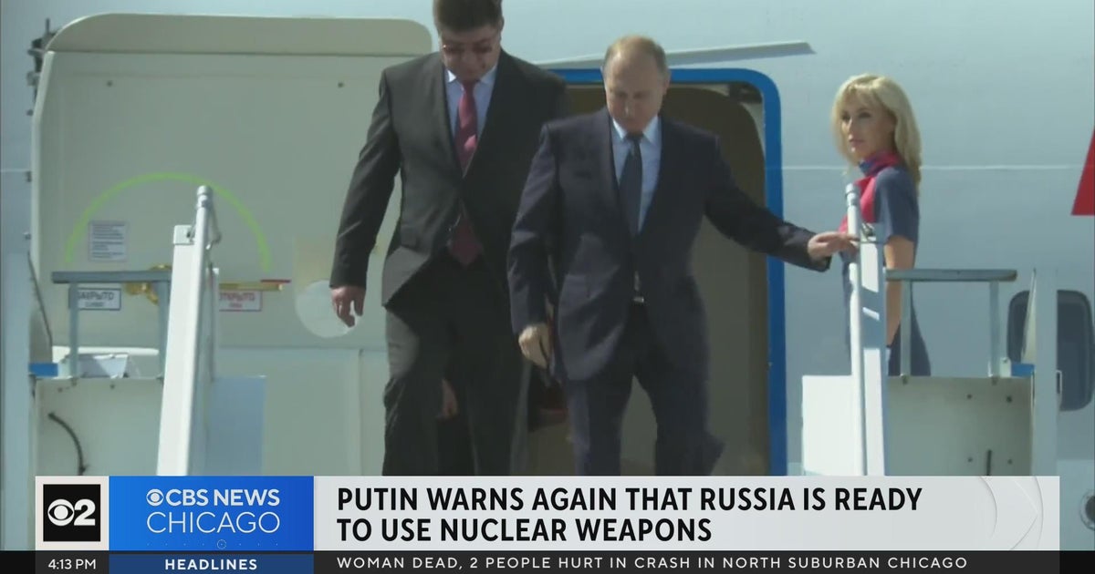 Putin warns again that Russia is ready to use nuclear weapons - CBS Chicago