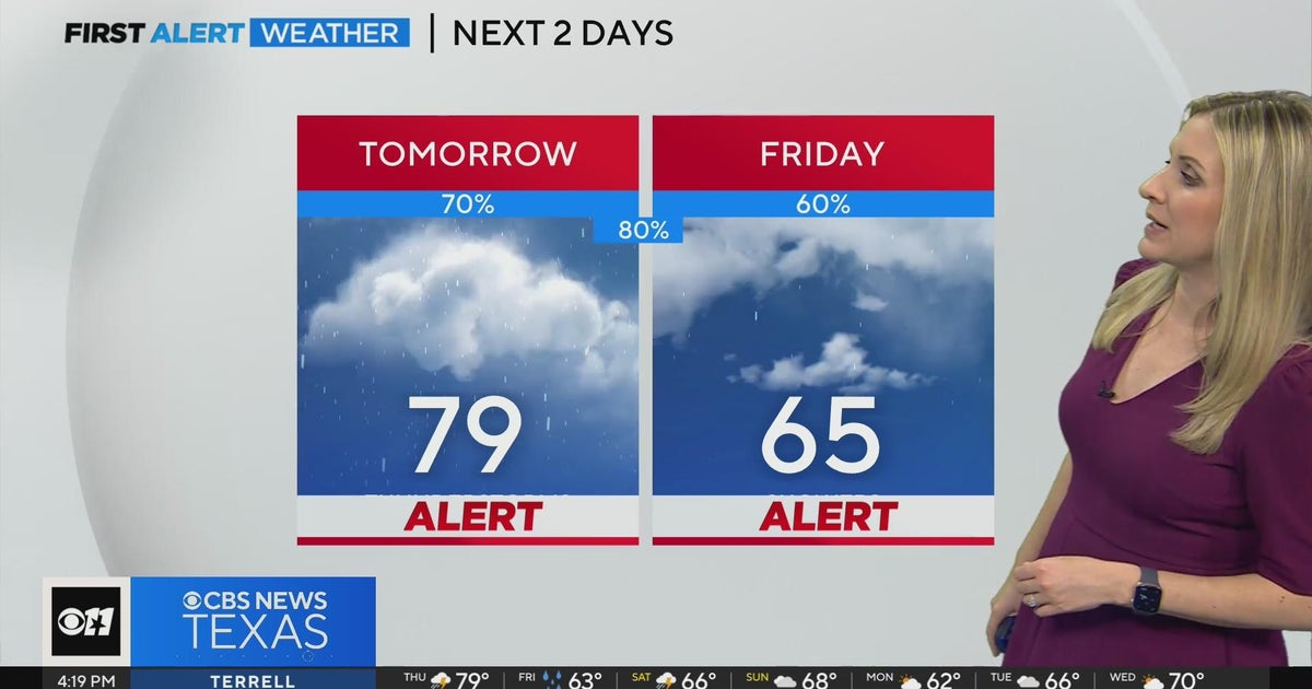 Severe storms expected Thursday - CBS Texas