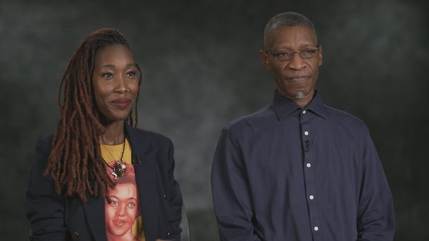 Andrea Harrison and her father, Dwayne Jones