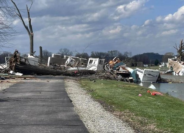 Multiple suspected tornadoes leave trail of damage across Midwest