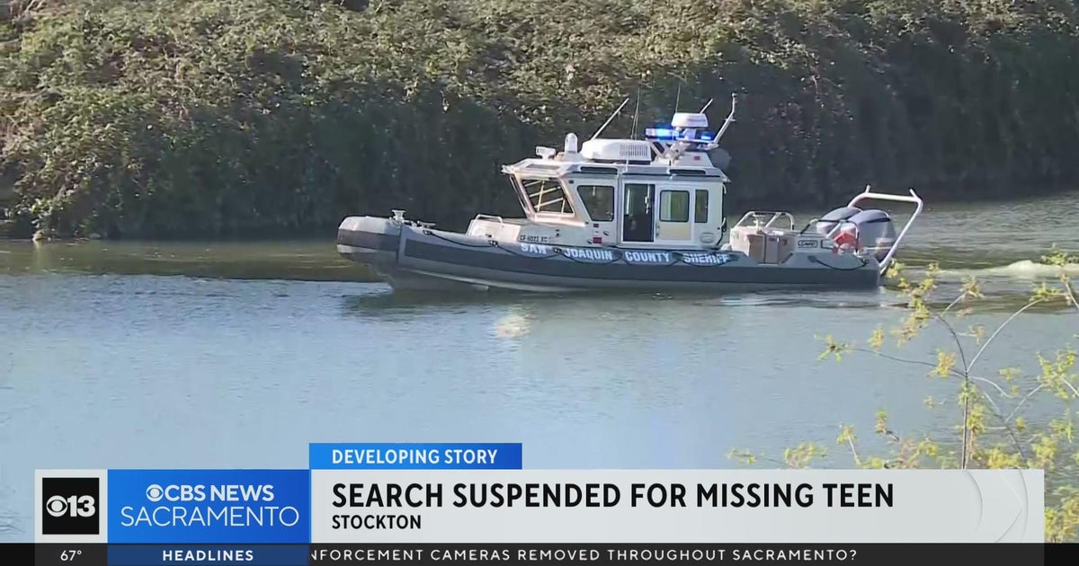 Day 2 search suspended for teen missing in Stockton - CBS Sacramento