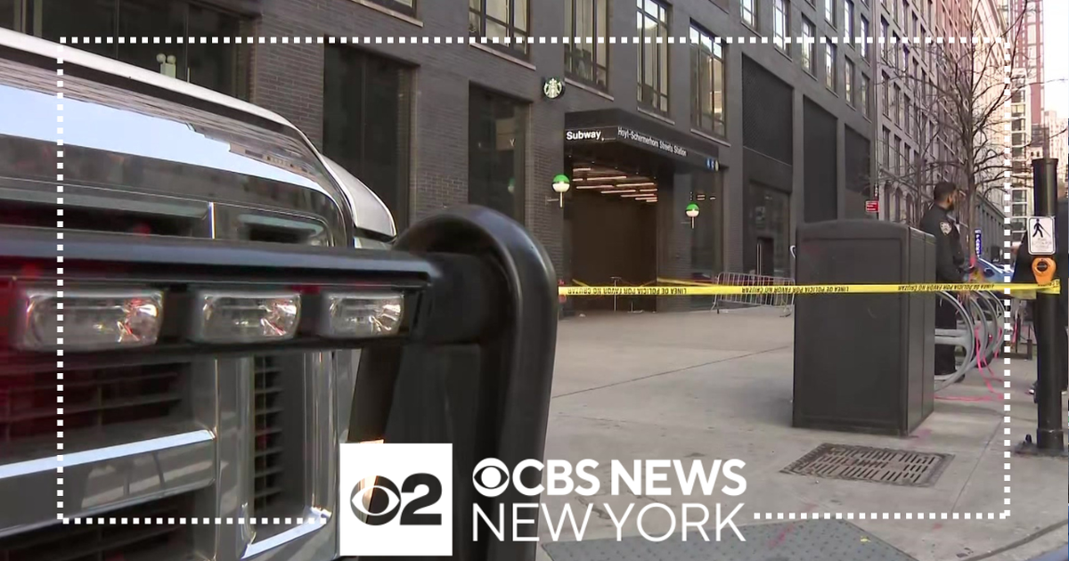 Police searching for woman after Brooklyn subway shooting - CBS New York