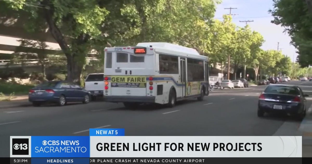 Sacramento gets green light for new transportation projects