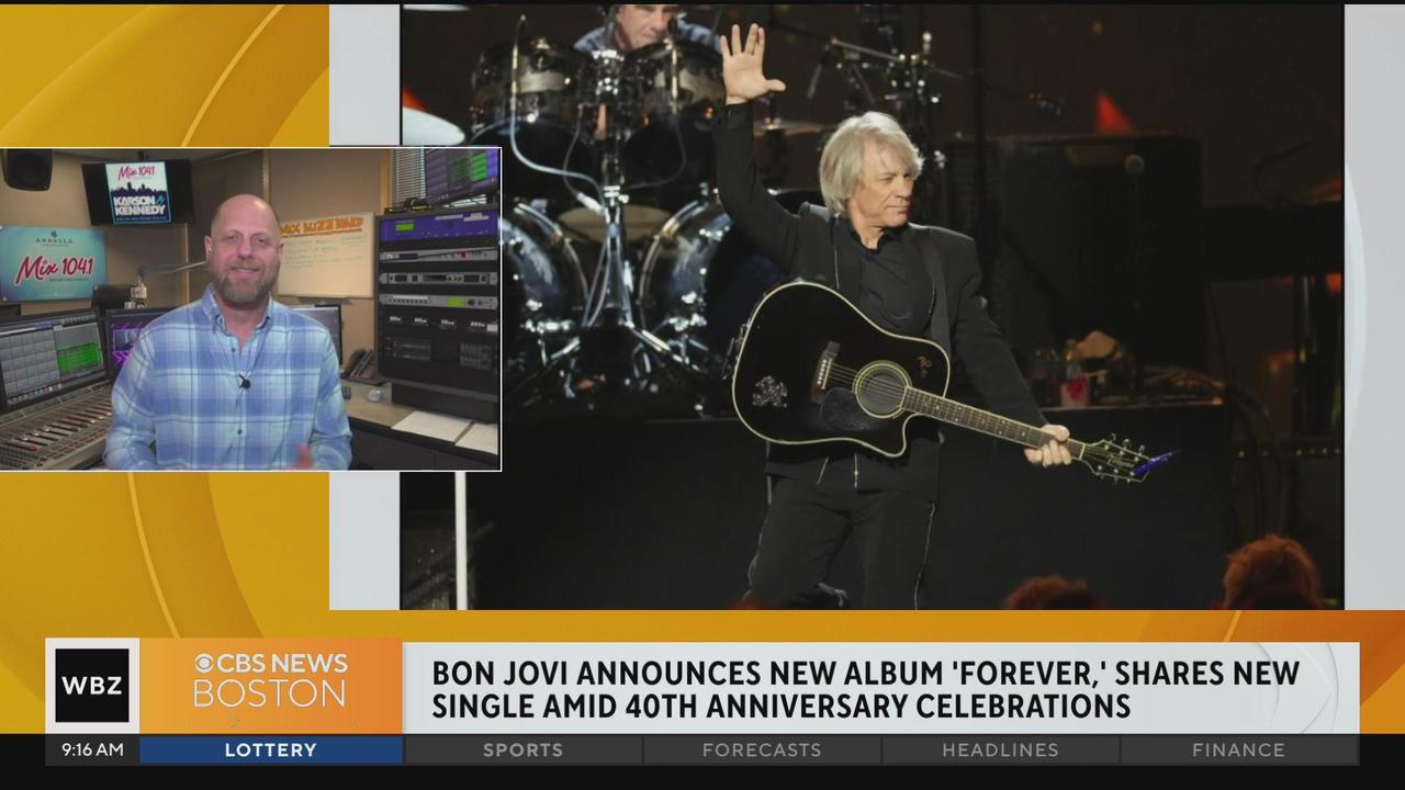 Mix 104.1's Karson Tager talks Bon Jovi's new album Forever - CBS Boston