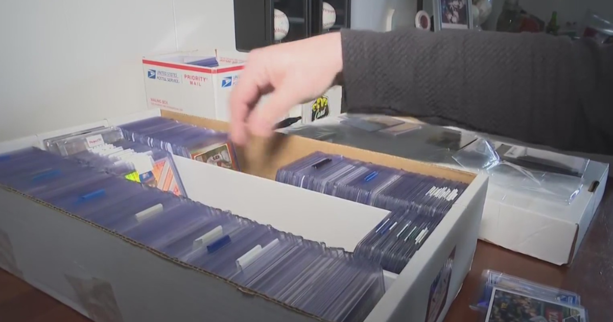 Local man in Pittsburgh raises money for charity by selling sports trading cards