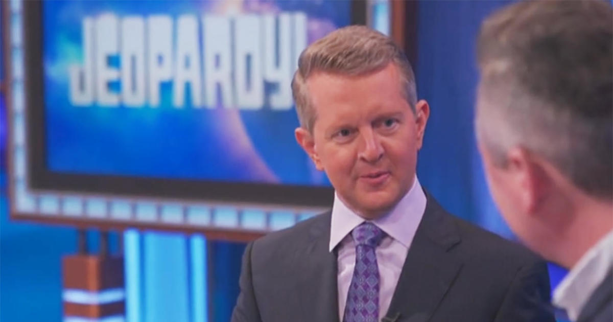 Posing questions to "Jeopardy!" champion-turned-host host Ken Jennings