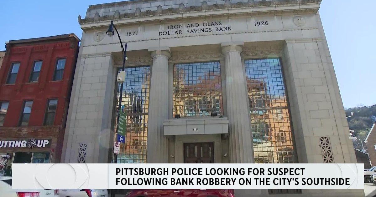 Police searching for bank robbery suspect - CBS Pittsburgh
