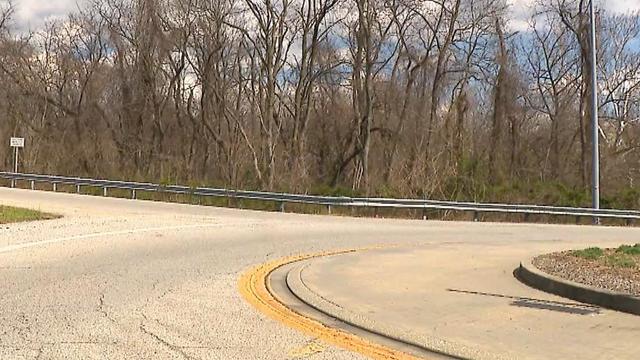 Generic police lights and yellow police tape at crime scene 