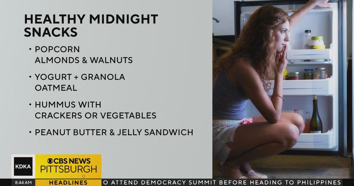 Healthy snacks to fight off midnight cravings - CBS Pittsburgh