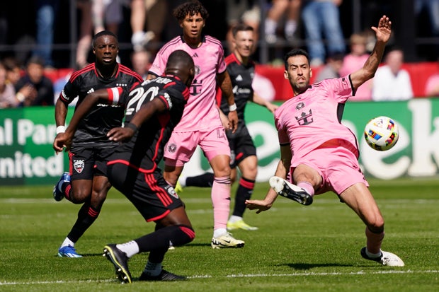 MLS Inter Miami DC United Soccer