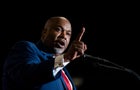 Mark Robinson, lieutenant governor of North Carolina, speaks during a "Get Out The Vote" rally with former US President Donald Trump in Greensboro, North Carolina, on Saturday, March 2, 2024. 