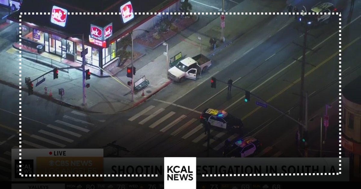 Shooting investigation underway in South LA - CBS Los Angeles
