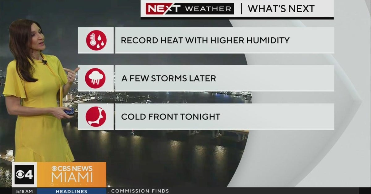Miami Weather for Monday 3/18/2024 5AM - CBS Miami