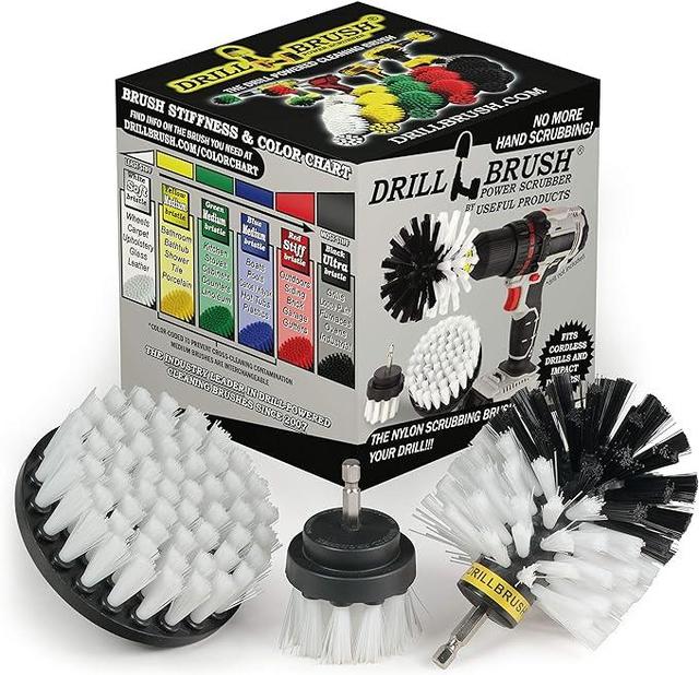 Drill Brush Set Cleaning Power Scrubber Attachment Car Tile Grout Cleaner  Tool - Drills, Facebook Marketplace