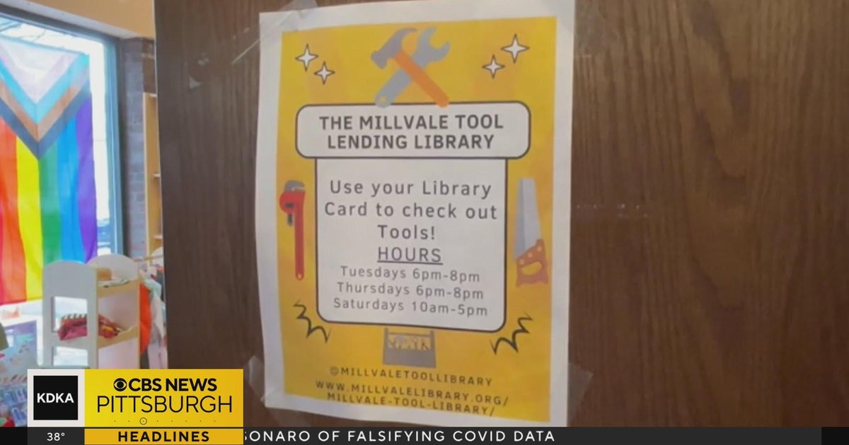 Millvale Community Library to expand tool lending program CBS Pittsburgh