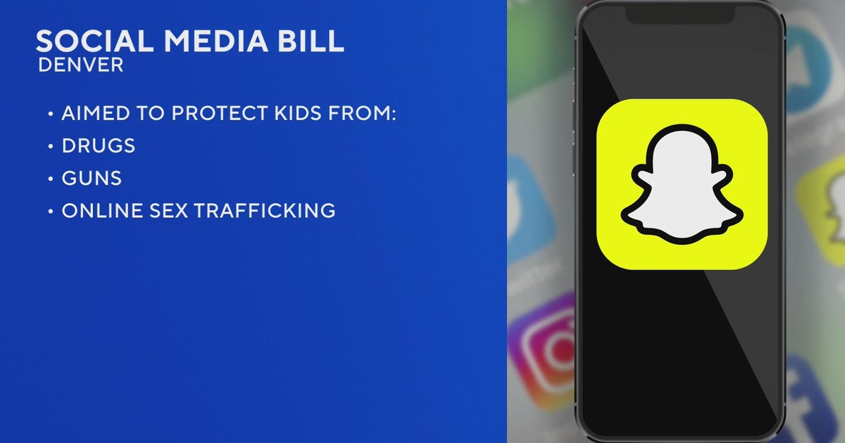 State lawmakers debate bill to protect children from drugs, guns and sex trafficking on social media - CBS Colorado