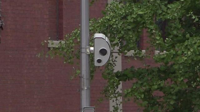 A red light camera in New York City. 