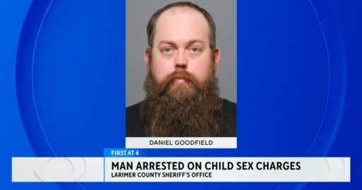 Colorado man arrested on child sex charges - CBS Colorado
