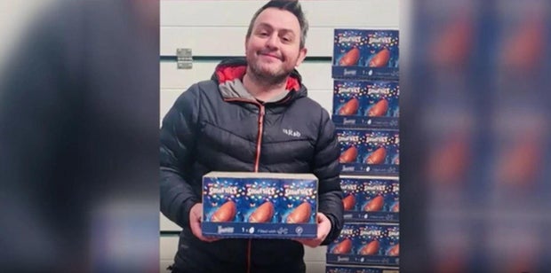 Shopkeeper on a tiny Scottish island hatches a charitable solution to his chocolate Easter egg blunder