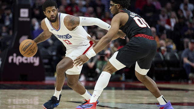 Clippers Trail Blazers Basketball 