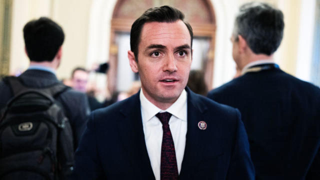 Rep. Mike Gallagher in the U.S. Capitol on Wednesday, March 13, 2024. 