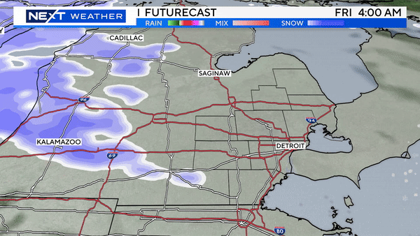 Winter Weather Advisory in effect Friday for portions of Southeast Michigan 