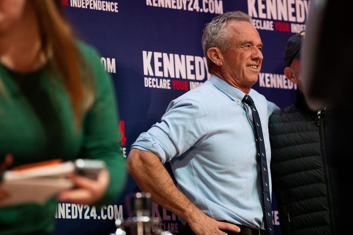 RFK Jr.'s ballot signatures could be invalid in Nevada without VP - CBS ...