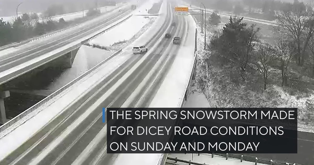 March snowstorm results in hundreds of crashes on Minnesota roads - CBS ...