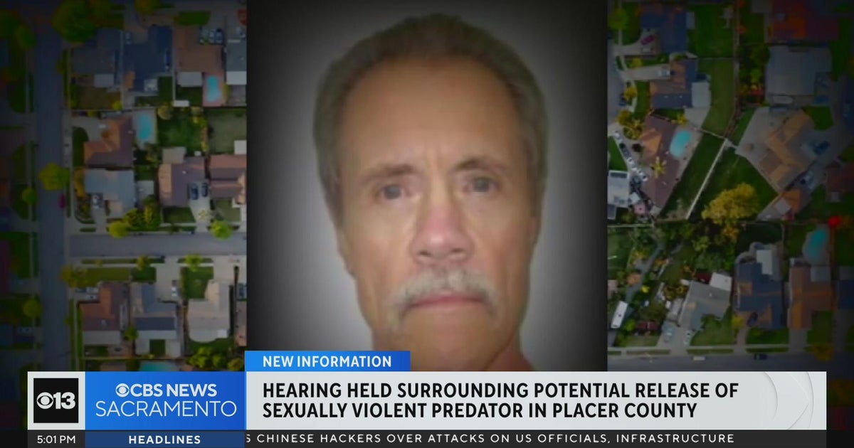 Hearing held surrounding potential release of sexually violent predator in Placer County