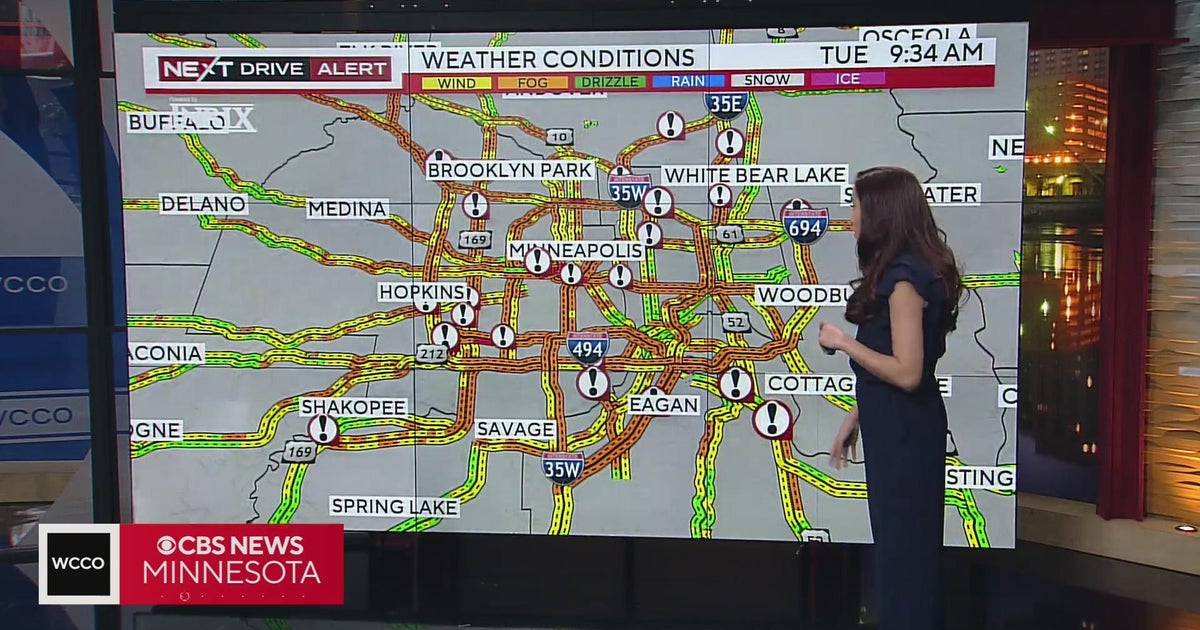 NEXT Drive Alert: 9 a.m. update from March 26, 2024 - CBS Minnesota