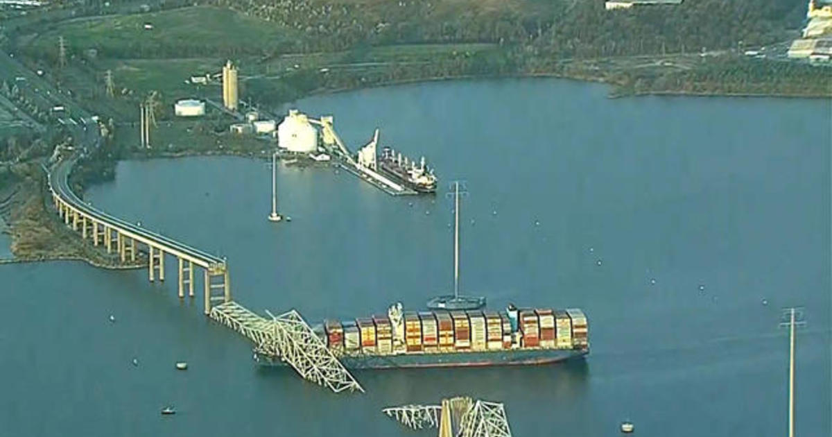 Cargo ship hits Baltimore bridge, bringing it down; search and rescue