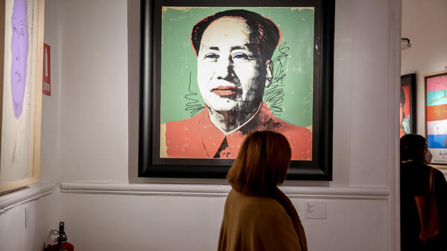 The Palace Of Santa Barbara Hosts The Exhibition 'andy Warhol Super Pop'. 