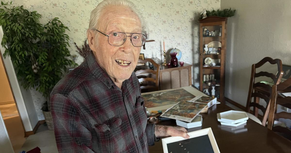 105-годишният ловец на затъмнения развълнуван да добави още един към списъка си