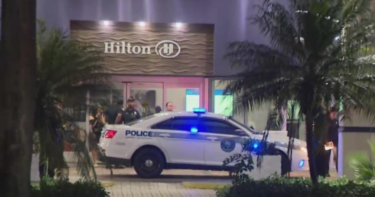 Teenager taken to the hospital following being shot at the Hilton Miami Downtown