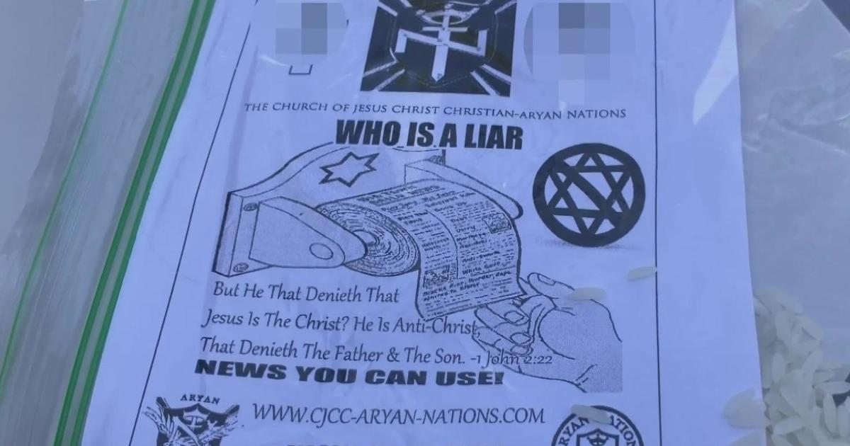 California lawmaker aims to ban distribution of hate flyers