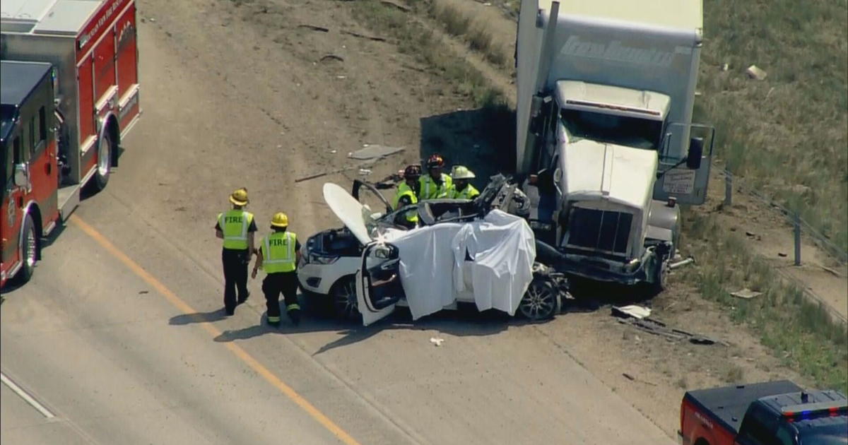 Truck driver who killed family of 5 in crash on I-25 found guilty of vehicular homicide – CBS Colardo