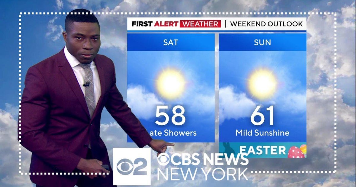 First Alert Weather: Friday evening update - 3/29/24 - CBS New York