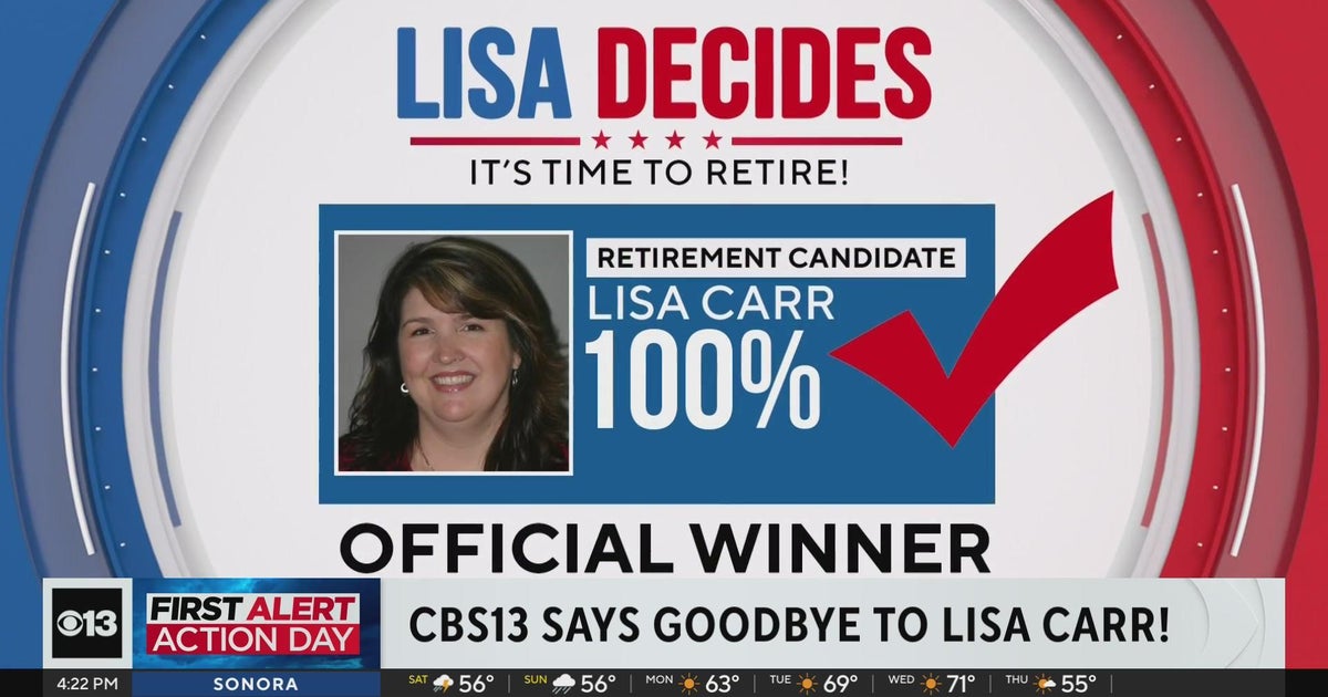 CBS13 says goodbye to Assistant News Director Lisa Carr