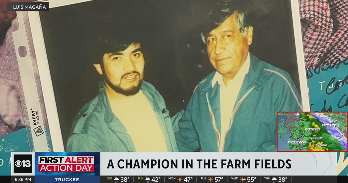 Stockton labor leader and champion in the farm fields crossed paths with Cesar Chavez