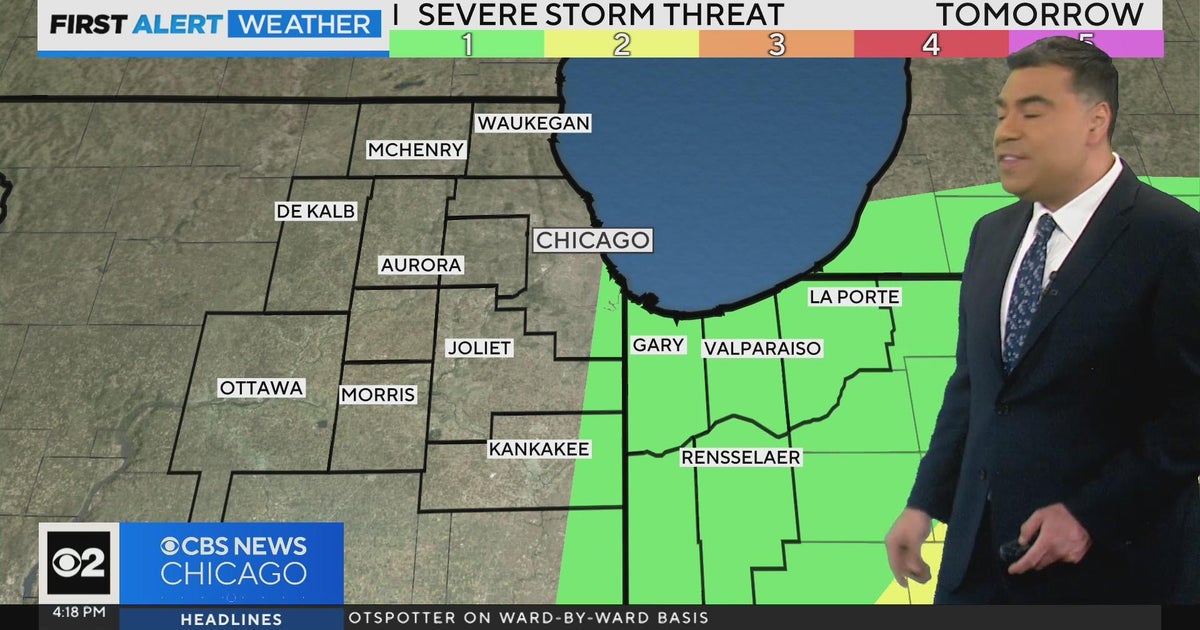 Week starts with rain in Chicago, snow coming midweek - CBS Chicago